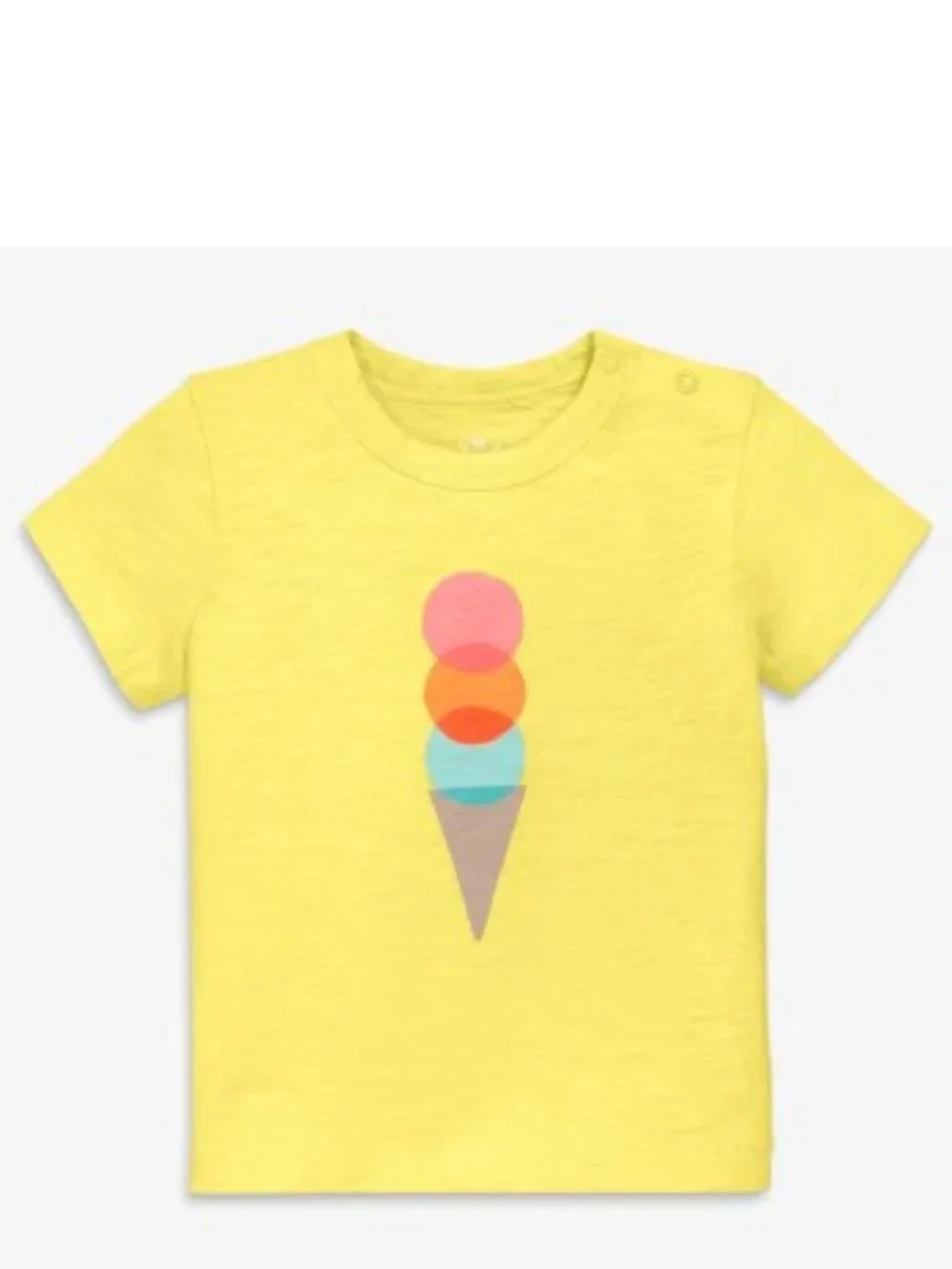 Primary T-Shirt in Rainbow Scoops, size 2T